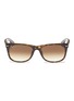 Main View - Click To Enlarge - RAY-BAN - 'New Wayfarer Classic' tortoiseshell acetate square sunglasses