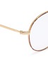Detail View - Click To Enlarge - RAY-BAN - 'RX3582V' tortoiseshell rim round optical glasses