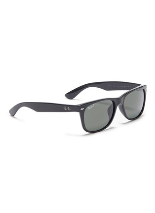 Figure View - Click To Enlarge - RAY-BAN - 'New Wayfarers Classic' acetate square sunglasses