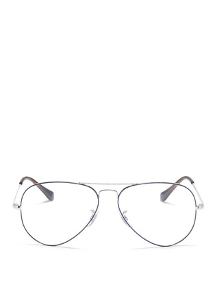 Main View - Click To Enlarge - RAY-BAN - 'Classic Aviator' optical glasses