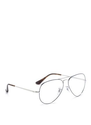 Figure View - Click To Enlarge - RAY-BAN - 'Classic Aviator' optical glasses