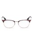 Main View - Click To Enlarge - RAY-BAN - 'Clubmaster' browline round optical glasses