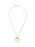 Main View - Click To Enlarge - JOHN HARDY - Diamond sapphire 18k yellow gold naga pendant necklace