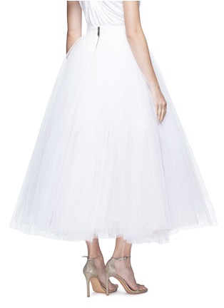 Back View - Click To Enlarge - MATICEVSKI - 'Broadcast' tulle flared skirt