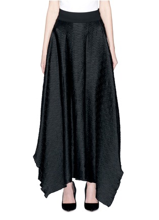 Main View - Click To Enlarge - MATICEVSKI - 'Competition' squiggle satin maxi dress
