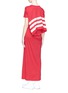 Figure View - Click To Enlarge - Y-3 - 3-Stripes layered back maxi dress