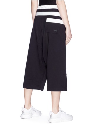 Back View - Click To Enlarge - Y-3 - 3-Stripes culottes