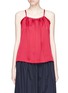 Main View - Click To Enlarge - Y-3 - Drape back satin camisole top