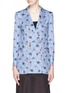 Main View - Click To Enlarge - BLAZÉ MILANO - 'Marga' floral print silk everyday blazer