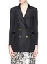 Main View - Click To Enlarge - BLAZÉ MILANO - 'Shamrock' silk faille everyday blazer