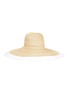 Figure View - Click To Enlarge - GIGI BURRIS MILLINERY - 'Mimi' double braid brim panama hat