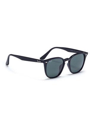 Figure View - Click To Enlarge - RAY-BAN - 'RB4258F' D-frame sunglasses
