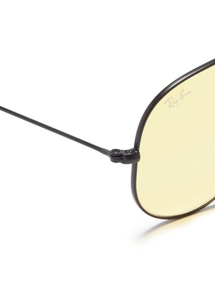 Detail View - Click To Enlarge - RAY-BAN - 'Aviator Evolve' metal sunglasses