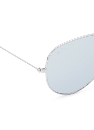 Detail View - Click To Enlarge - RAY-BAN - 'Aviator Evolve' metal sunglasses