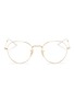 Main View - Click To Enlarge - RAY-BAN - 'RB3582V' metal round optical glasses