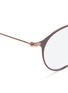 Detail View - Click To Enlarge - RAY-BAN - 'RB6378F' metal round optical glasses