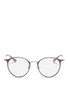 Main View - Click To Enlarge - RAY-BAN - 'RB6378F' metal round optical glasses