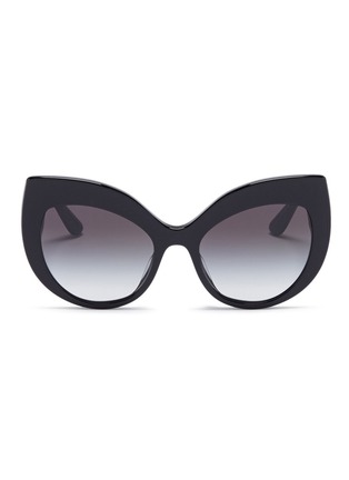Main View - Click To Enlarge - - - Acetate cat eye sunglasses