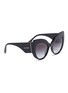 Figure View - Click To Enlarge - - - Acetate cat eye sunglasses