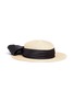 Main View - Click To Enlarge - EUGENIA KIM - 'Brigitte' satin bow boater straw hat