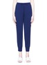 Main View - Click To Enlarge - PORTS 1961 - Stripe outseam wool knit cropped sweatpants