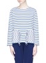 Main View - Click To Enlarge - PORTS 1961 - Fringe panel stripe top