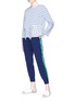 Figure View - Click To Enlarge - PORTS 1961 - Fringe panel stripe top