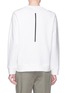 Back View - Click To Enlarge - NEIL BARRETT - Water photographic patch sweatshirt