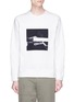 Main View - Click To Enlarge - NEIL BARRETT - Water photographic patch sweatshirt