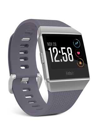 Main View - Click To Enlarge - FITBIT - Ionic fitness watch – Blue Gray/Silver Gray