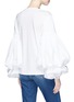 Back View - Click To Enlarge - 73052 - 'Catrina' tiered bishop sleeve top