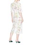 Figure View - Click To Enlarge - GEORGIA ALICE - 'Pageant' floral print sequin mesh midi dress