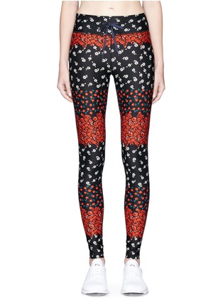 Main View - Click To Enlarge - THE UPSIDE - Floral print performance leggings