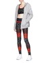 Figure View - Click To Enlarge - THE UPSIDE - Floral print performance leggings