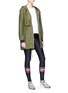 Figure View - Click To Enlarge - THE UPSIDE - 'Dos Fridas' water repellent anorak coat