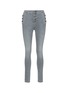 Main View - Click To Enlarge - J BRAND - 'Natasha' button pocket skinny jeans