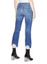 Back View - Click To Enlarge - J BRAND - 'Selena' frayed cuff cropped jeans