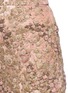 Detail View - Click To Enlarge - SABYASACHI - Floral embellished tulle overlay velvet skirt