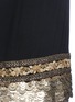 Detail View - Click To Enlarge - SABYASACHI - Embellished hem silk georgette dress