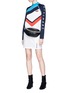 Figure View - Click To Enlarge - OPENING CEREMONY - 'Alpha' colourblock jersey dress