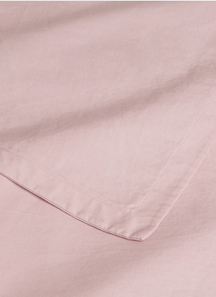 Detail View - Click To Enlarge - LANE CRAWFORD - Organic cotton queen size duvet set – Pink