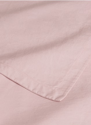Detail View - Click To Enlarge - LANE CRAWFORD - Organic cotton king size duvet set – Pink