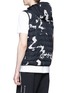 Back View - Click To Enlarge - BLACKBARRETT - Reflective camouflage print down puffer vest