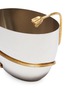 Detail View - Click To Enlarge - L'OBJET - Deco Leaves champagne bucket