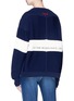 Back View - Click To Enlarge - SONIA RYKIEL - 'S'Aimer' slogan intarsia sweater