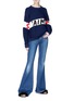 Figure View - Click To Enlarge - SONIA RYKIEL - 'S'Aimer' slogan intarsia sweater