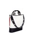 Detail View - Click To Enlarge - SONIA RYKIEL - 'Baiser' graphic print canvas leather tote