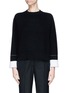 Main View - Click To Enlarge - PROENZA SCHOULER - Contrast cuff sweater