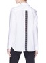 Back View - Click To Enlarge - PROENZA SCHOULER - HOOK-AND-EYE BACK POPLIN SHIRT