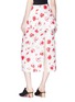 Back View - Click To Enlarge - PROENZA SCHOULER - Floral print layered jacquard skirt